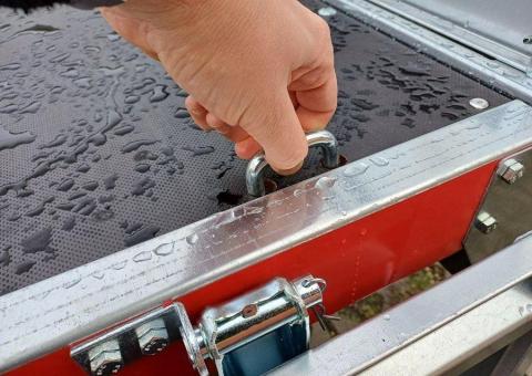 Przyczepa 2 osiowa TRANSPORTER TEMARED 254x151x40cm - 10