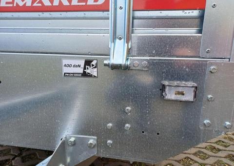 Przyczepa 2 osiowa TRANSPORTER TEMARED 254x151x40cm - 11