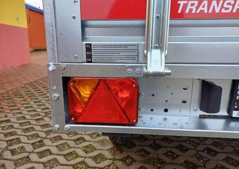 Przyczepa 2 osiowa TRANSPORTER TEMARED 254x151x40cm - 12