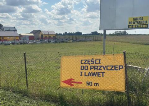 Sprzedaż części do przyczep i lawet