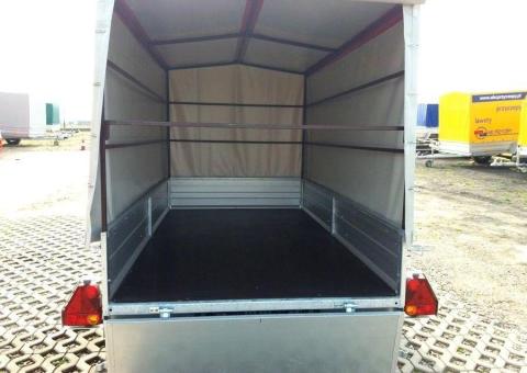PRZYCZEPA EURO A-750 E2 265x125x35 OTWIERANA BURTA Z PRZODU I PLANDEKA - 3