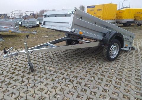 Przyczepa towarowa jednoosiowa ZASŁAW model 265SU 265x132x35