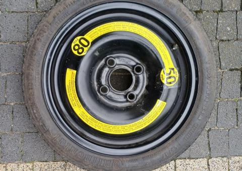 Koło dojazdowe Continental 4x100 105/70/14 84M Et 42 SEAT VW