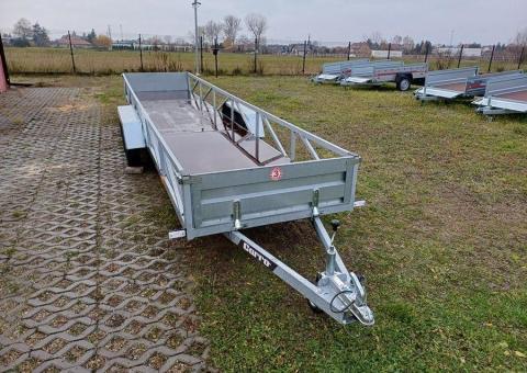 Sprzedam przyczepę dłużycę 2 osiowa 612 cm x 124 cm x 40 cm - 2