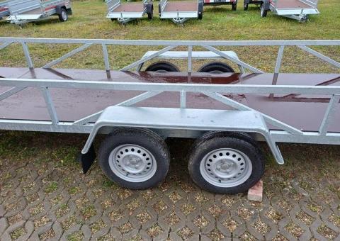 Sprzedam przyczepę dłużycę 2 osiowa 612 cm x 124 cm x 40 cm - 9