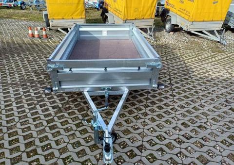 Sprzedam przyczepę towarową jednoosiową ZASŁAW 205SU 205x122x35 - 3