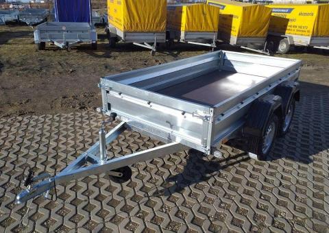 Sprzedam przyczepę towarową dwuosiową ZASŁAW model 265T 265x132x35