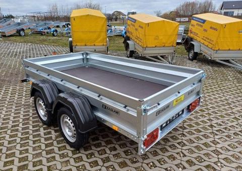 Sprzedam przyczepę towarową dwuosiową ZASŁAW model 265T 265x132x35 - 3